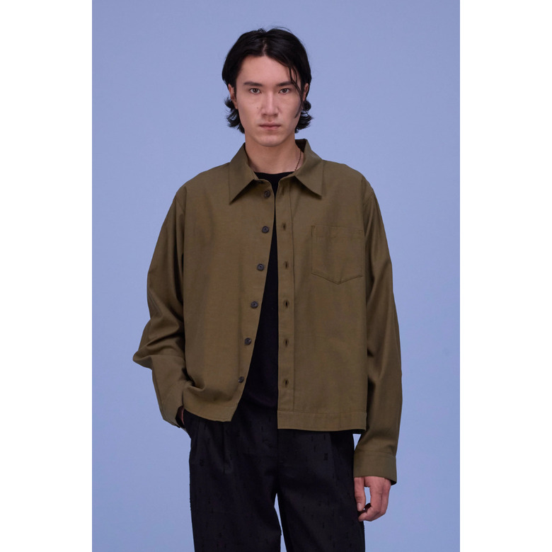 Nathalie Vleeschouwer hemd groen 2