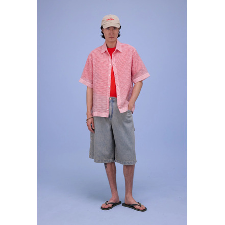 Nathalie Vleeschouwer hemd rood