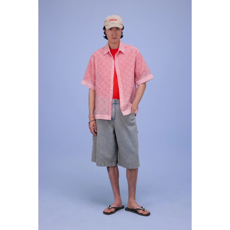 Nathalie Vleeschouwer hemd rood 2