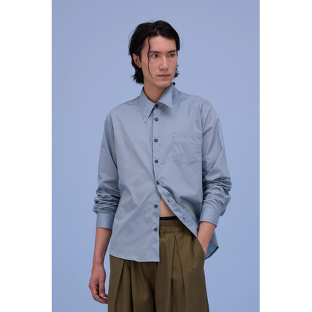 Nathalie Vleeschouwer hemd blauw