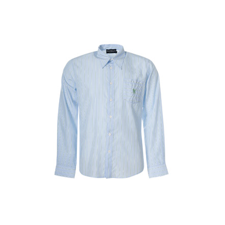 Nathalie Vleeschouwer hemd blauw