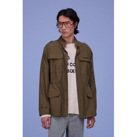 Nathalie Vleeschouwer vest groen