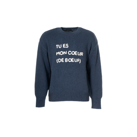 Nathalie Vleeschouwer trui blauw