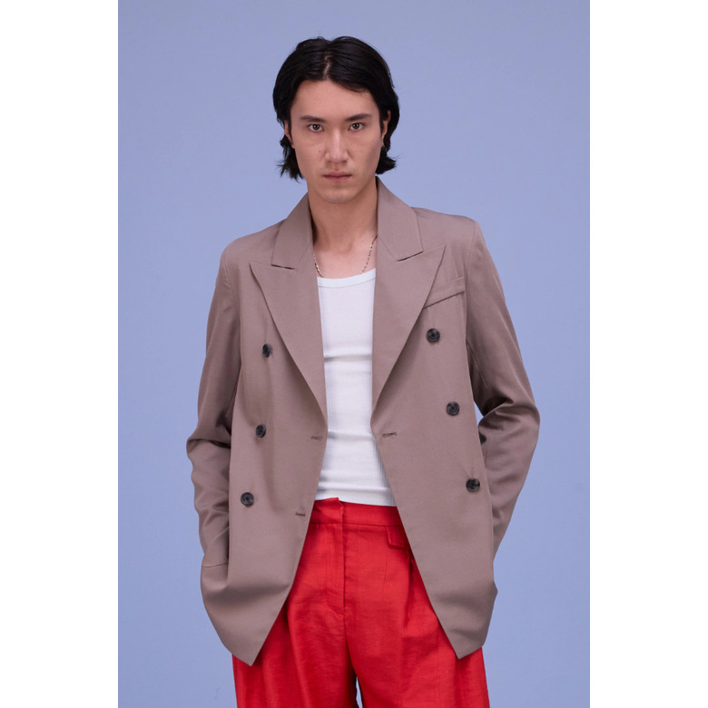 Nathalie Vleeschouwer vest beige 2