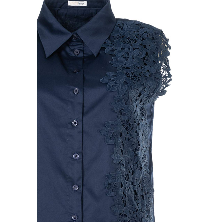 Atmos chemisier bleu 2