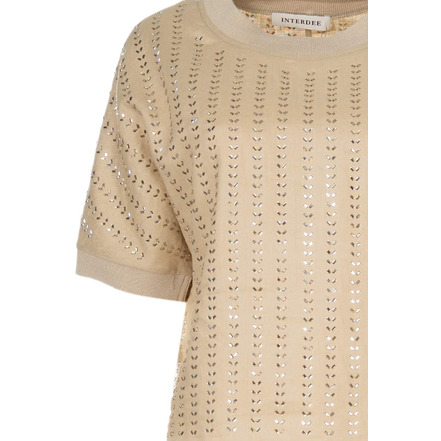 Interdee t-shirt beige