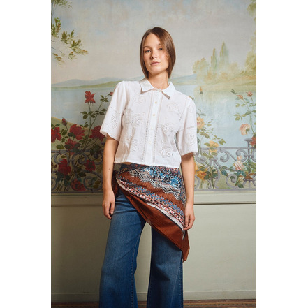 Molly Bracken blouse ecru