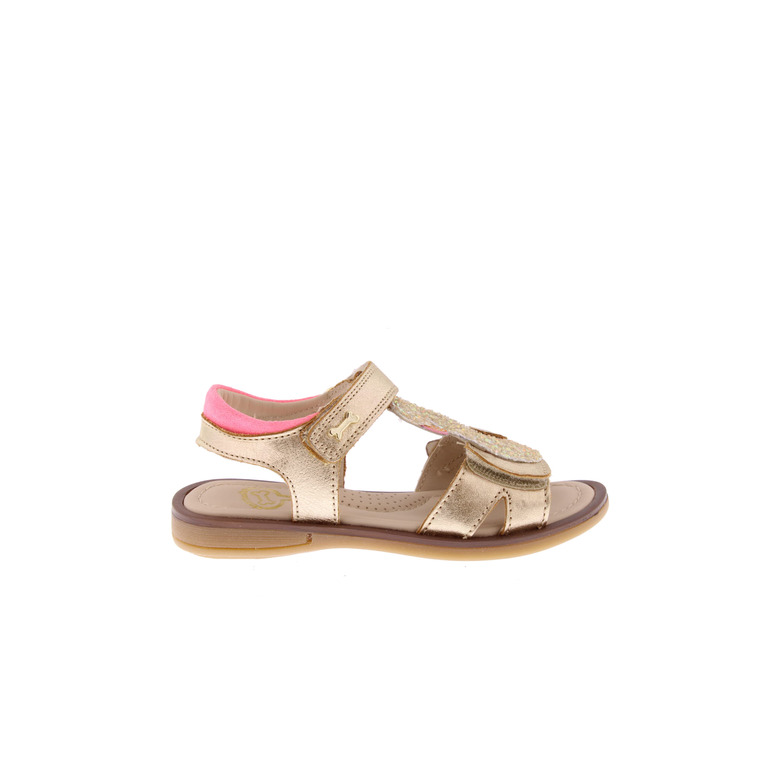 Stones And Bones sandalen goud 1