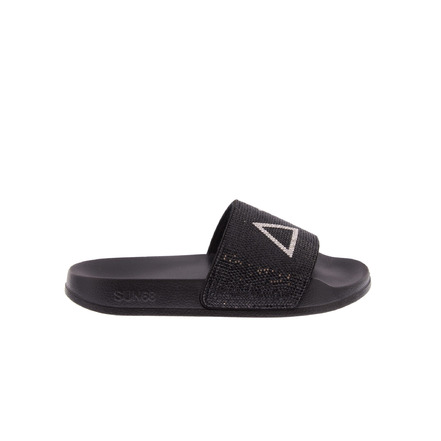 Sun68 slippers zwart