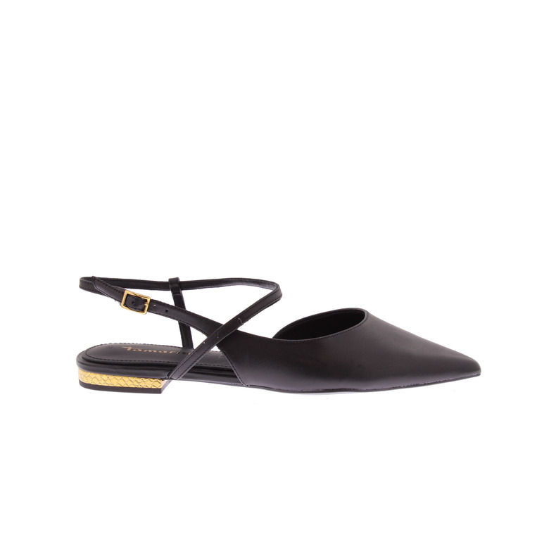Tamaris slingbacks noir 1