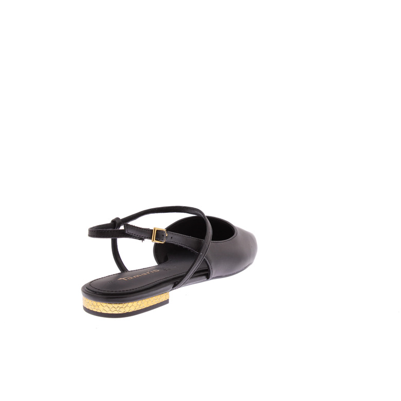 Tamaris slingbacks noir 4