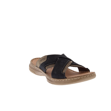 Rieker slippers zwart