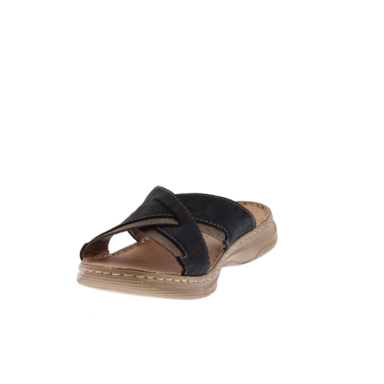 Rieker slippers zwart 3