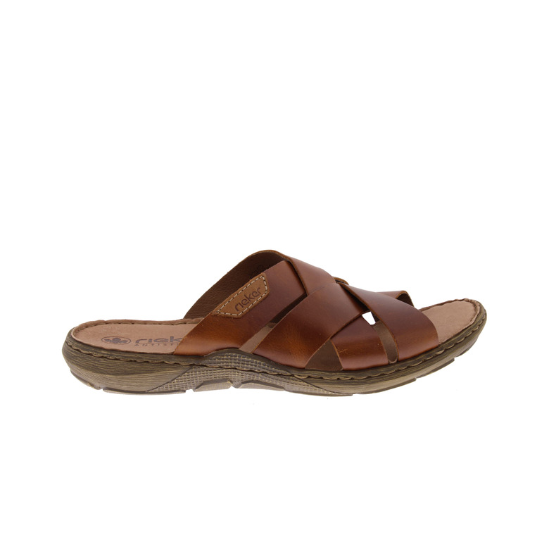 Rieker slippers cognac 1