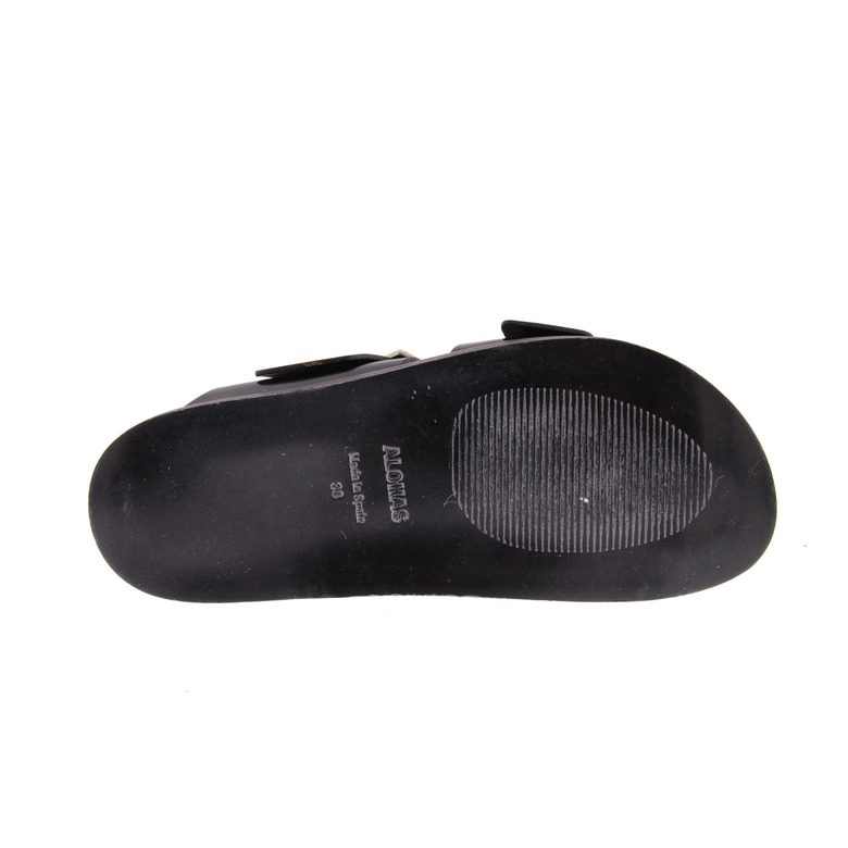 Alohas slippers zwart 5