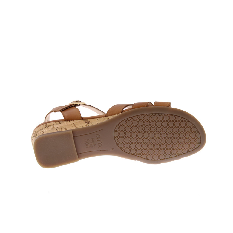 Ara sandalen cognac 5