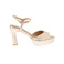 Unisa sandalen goud 1