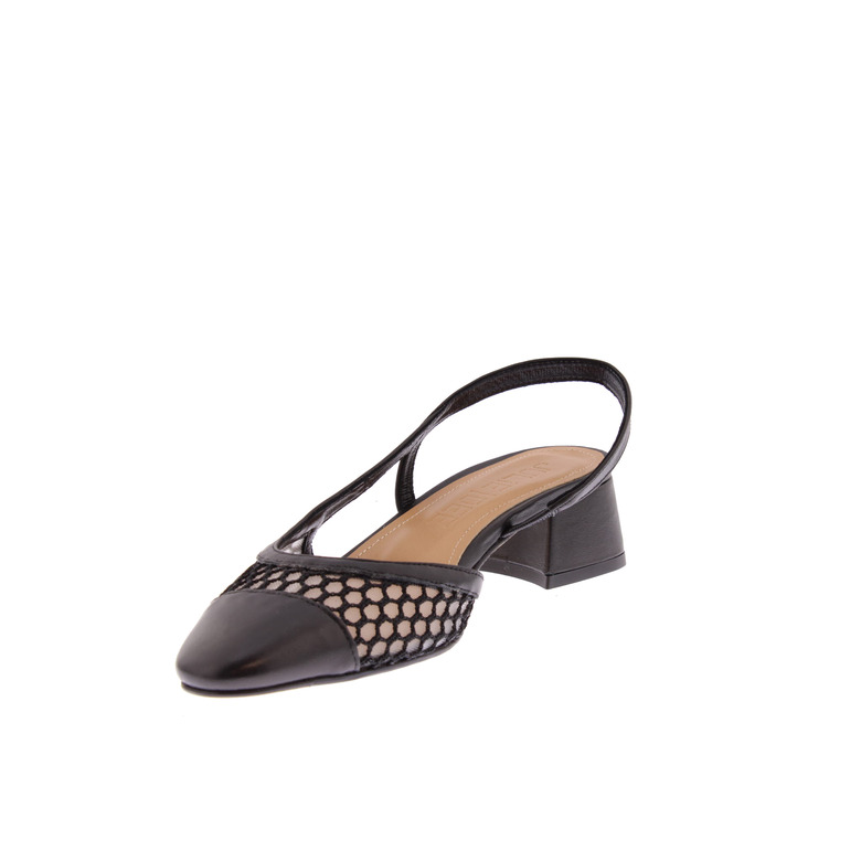 Julie Dee slingbacks zwart 3