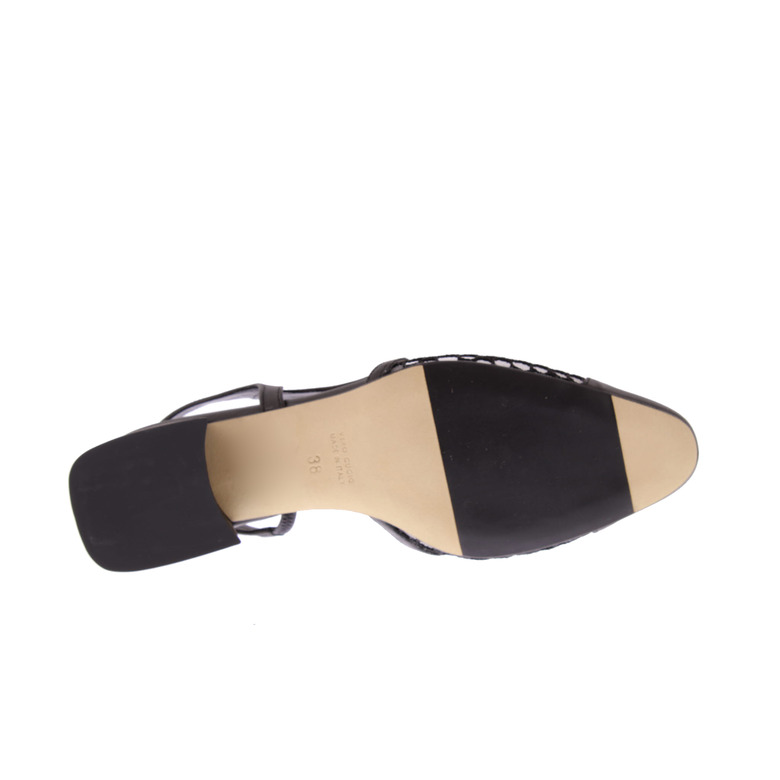 Julie Dee slingbacks zwart 5