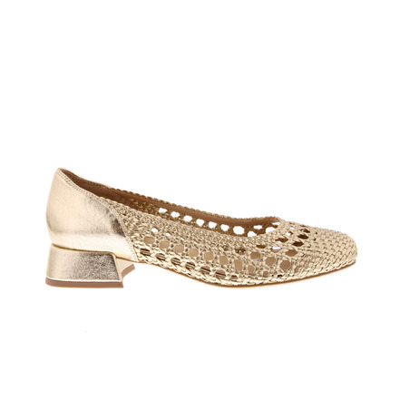 Regarde Le Ciel pumps gold