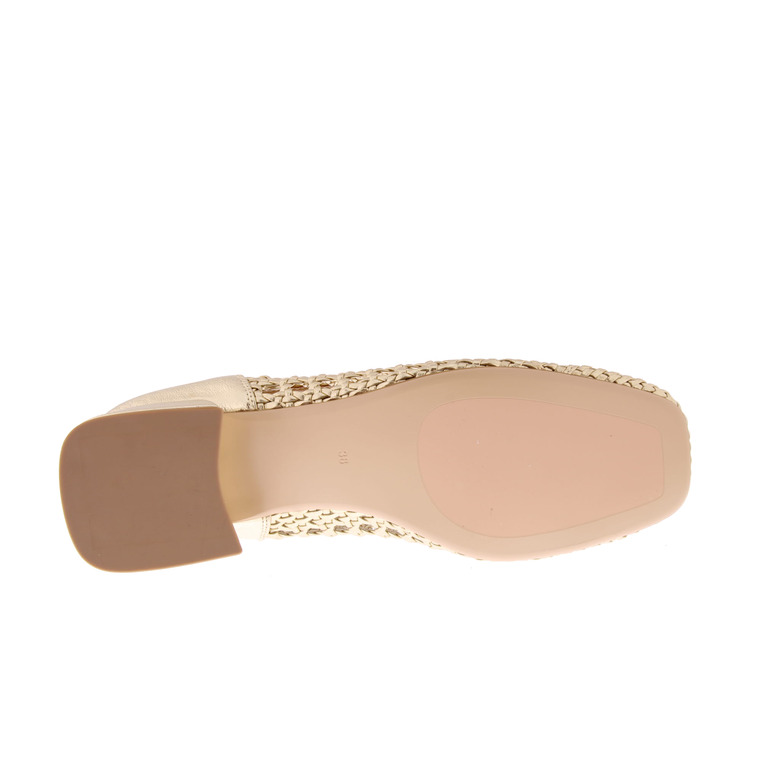 Regarde Le Ciel pumps gold 5