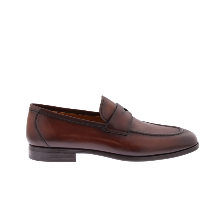 Magnanni mocassins & loafers cognac 1