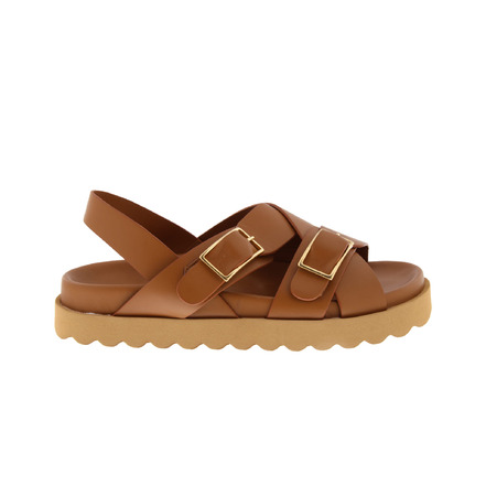 Donna Lei sandalen cognac