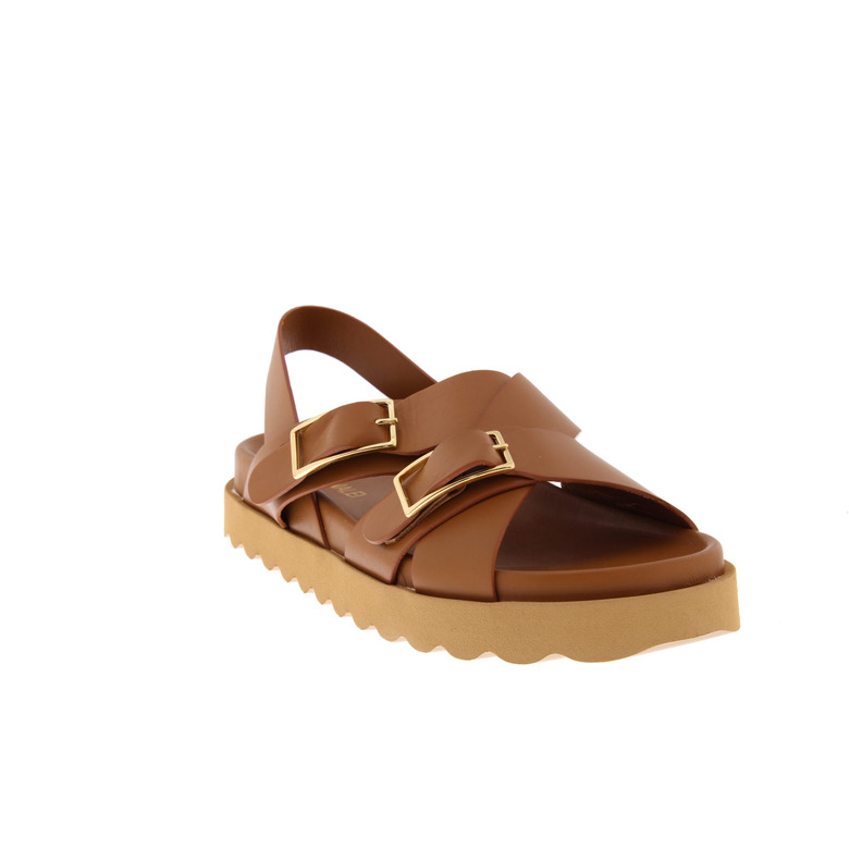Donna Lei sandalen cognac 2
