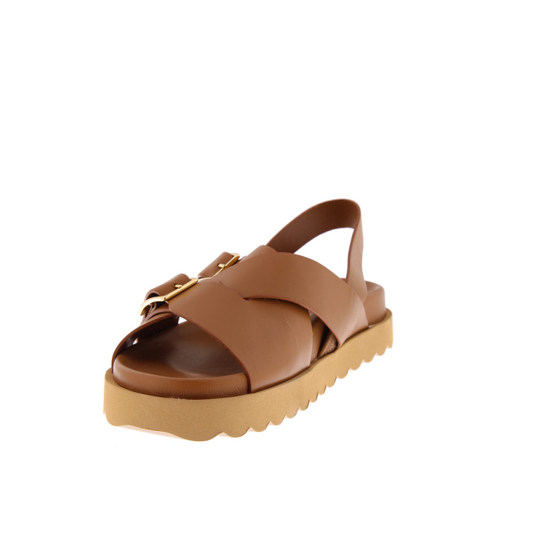 Donna Lei sandalen cognac 3