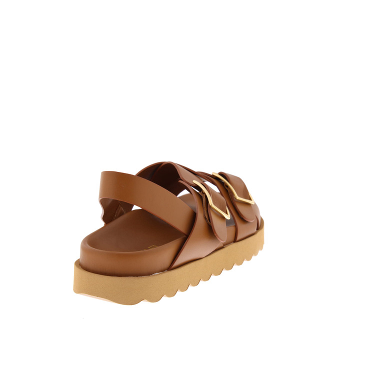 Donna Lei sandalen cognac 4