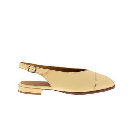 Kosma slingbacks geel