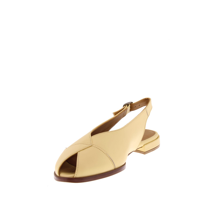 Kosma slingbacks geel 3
