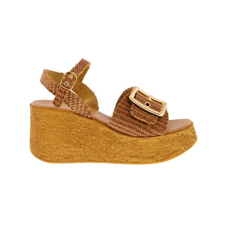 Sweet Lemon sandalen bruin 1