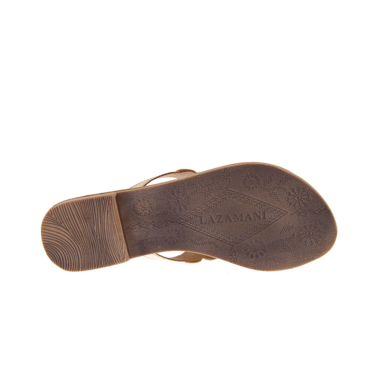 Lazamani slippers goud 5