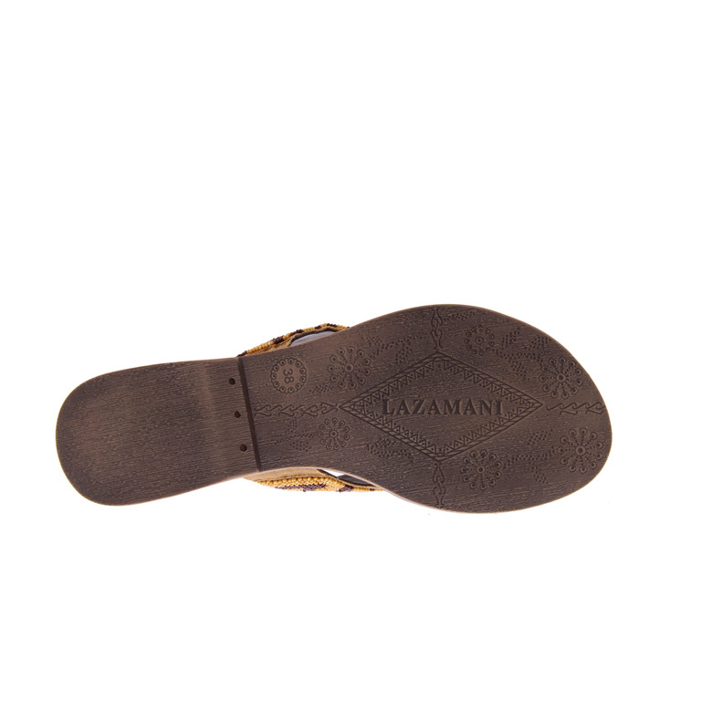 Lazamani slippers bruin 5