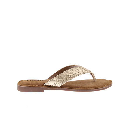 Lazamani slippers goud