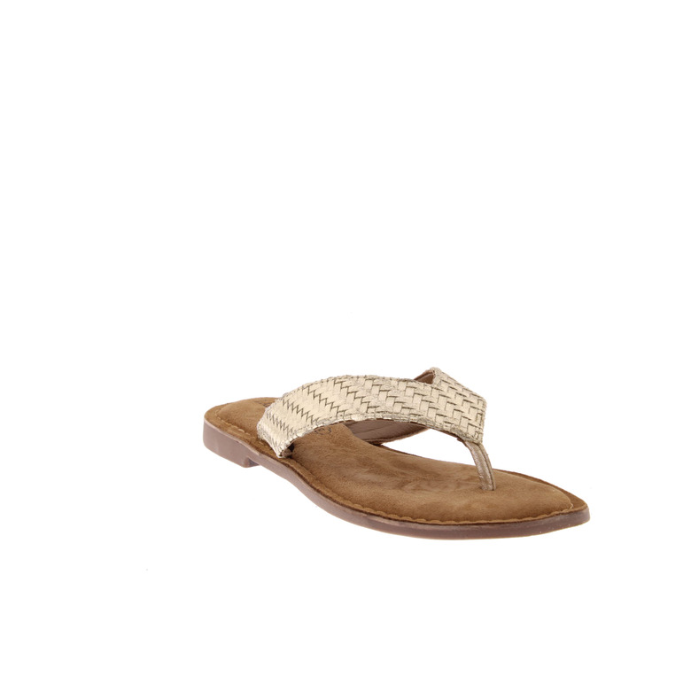 Lazamani slippers goud 2