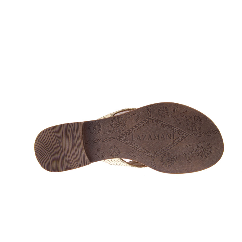 Lazamani slippers goud 5