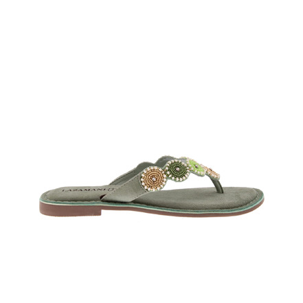Lazamani slippers groen