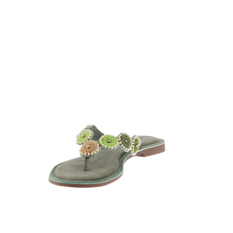 Lazamani slippers groen 3