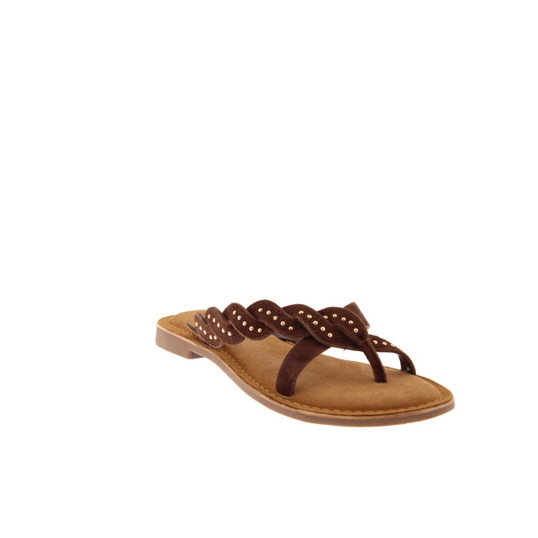 Lazamani slippers bruin 2
