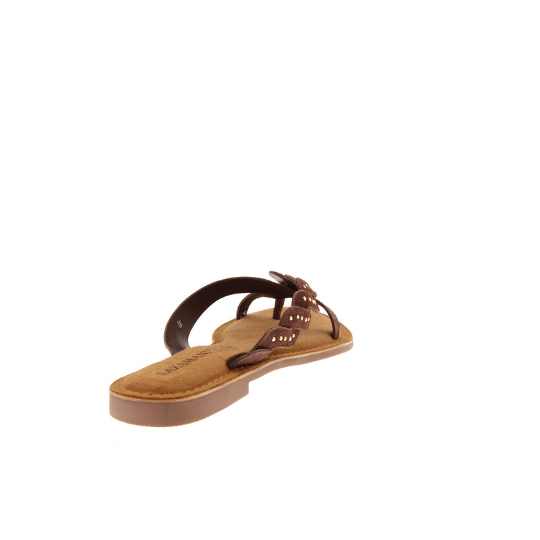 Lazamani slippers bruin 4