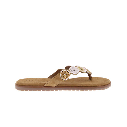 Lazamani slippers camel