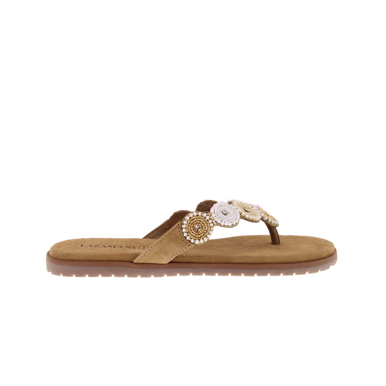 Lazamani slippers camel 1