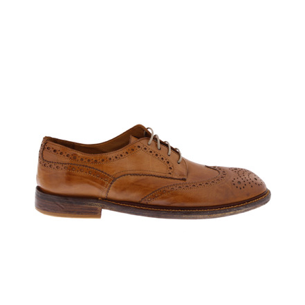 Moma veterschoenen cognac