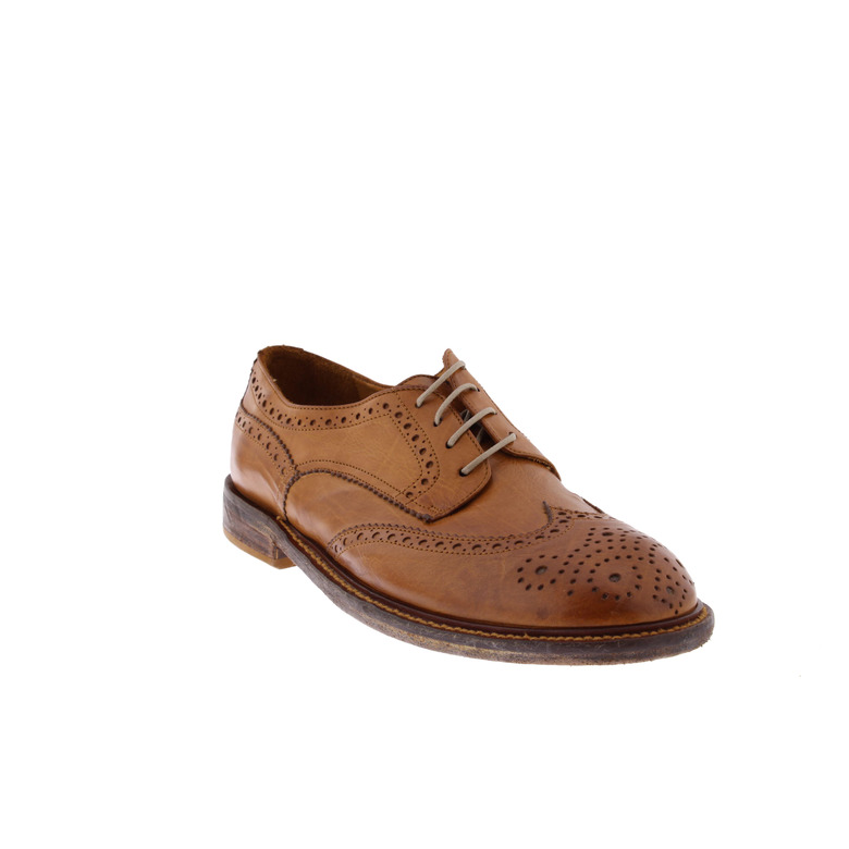 Moma veterschoenen cognac 2