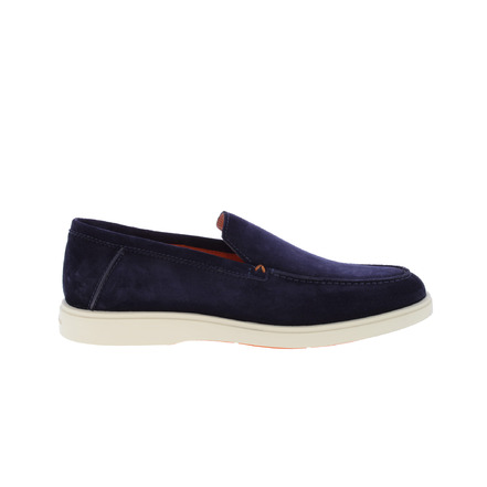 Santoni mocassins & loafers blauw