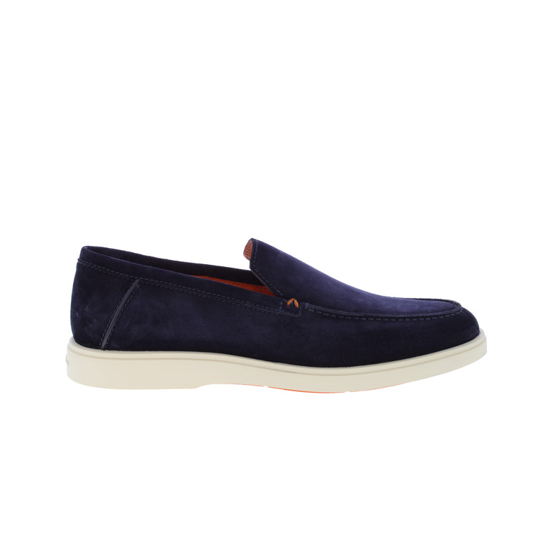 Santoni mocassins & loafers blauw 1