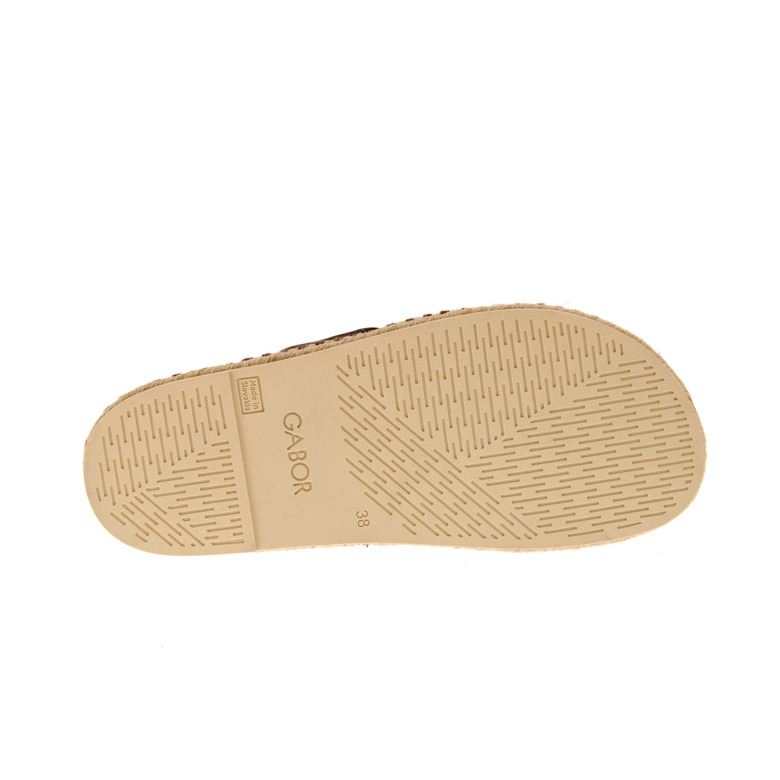 Gabor slippers bruin 5