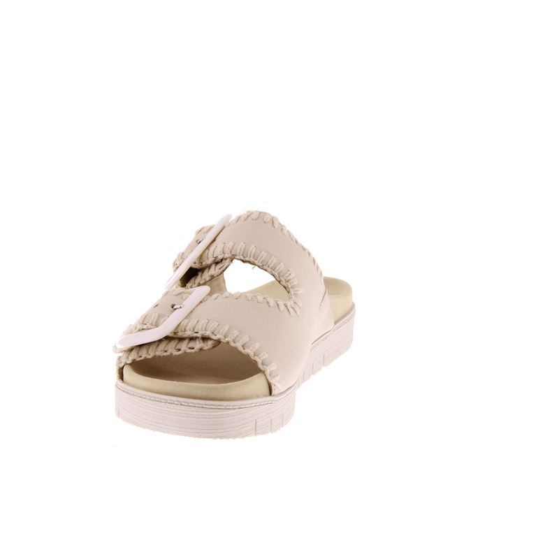 Gabor slippers ecru 3